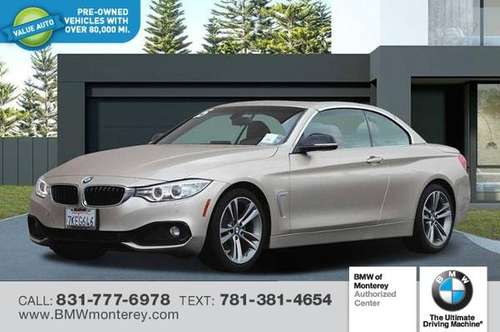 2015 BMW 4 Series 2dr Conv 428i RWD SULEV - - by for sale in Seaside, CA