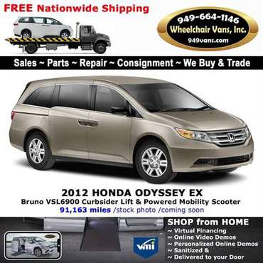 2012 Honda Odyssey EX Mobility Package Conversion - cars & trucks -... for sale in Laguna Hills, CA