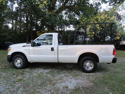 2015 F250 RUST FREE WORK TRUCK, V8, WITH LATHER RACK for sale in TALLMADGE, NY