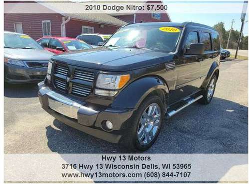 2010 Dodge Nitro SXT 4x4 4dr SUV 127612 Miles - - by for sale in Wisconsin dells, WI
