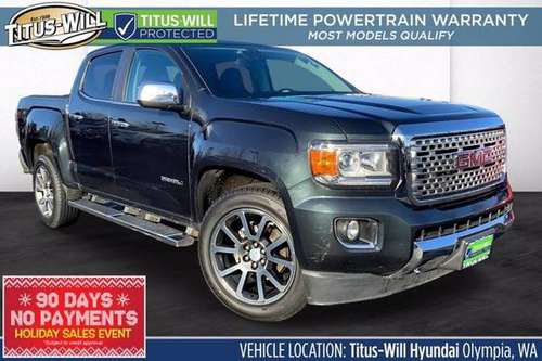 2018 GMC Canyon 4x4 Truck 4WD Denali Crew Cab - cars & trucks - by... for sale in Olympia, WA