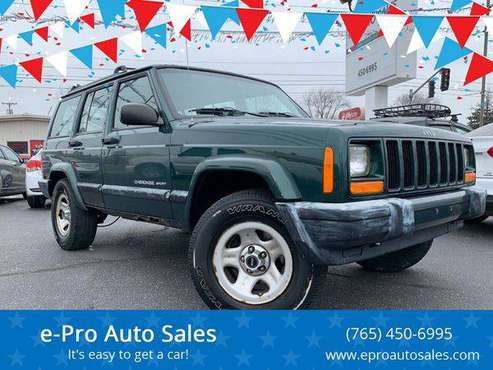 2000 Jeep Cherokee Sport 4dr 4WD SUV for sale in Kokomo, IN