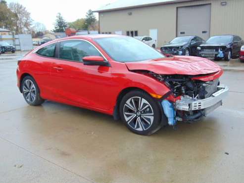2017 Civic EX Cpe. - Repairable # 19-513 for sale in Faribault, MN