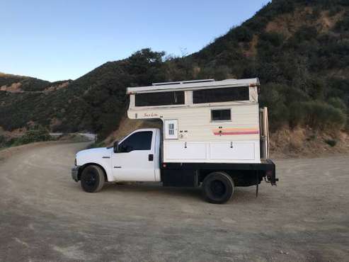 2007 ford diesel off grid camper overland rig - - by for sale in Ojai, CA