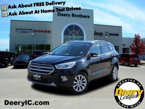 2017 Ford Escape Titanium AWD for sale in Iowa City, IA
