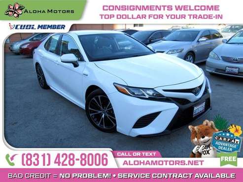 2020 Toyota Camry Hybrid SE SAVE AT THE PUMP TODAY! for sale in Santa Cruz, CA