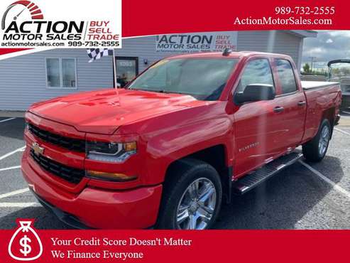2018 Chevrolet Silverado 1500 DoubleCab Custom 5.3L V8 Only 3,894... for sale in Gaylord, MI