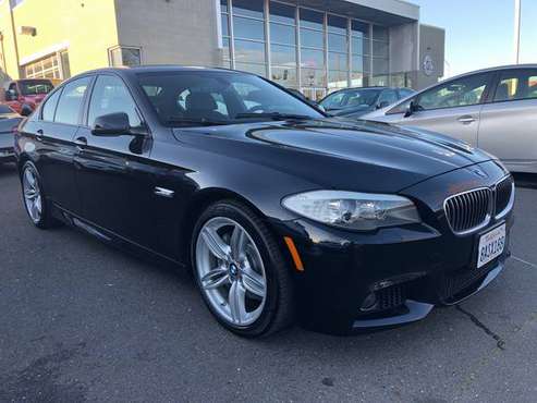 2013 BMW 535i M Sport Package Twin Turbo Dark Blue/Black Leather for sale in SF bay area, CA