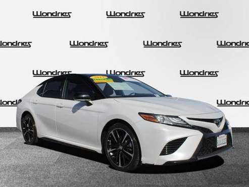 Certified Pre-Owned 2019 Toyota Camry XSE Sedan at WONDRIES TOYOTA for sale in ALHAMBRA, CA