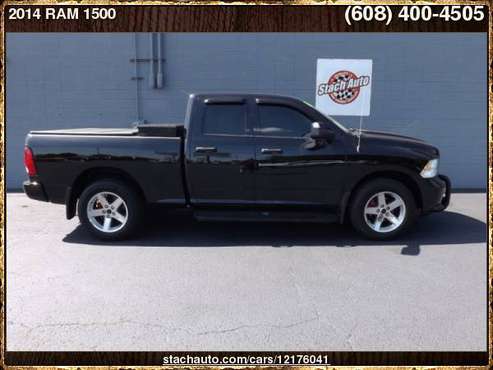 2014 Ram 1500 4WD Quad Cab 140.5" Express with Glove Box for sale in Janesville, WI