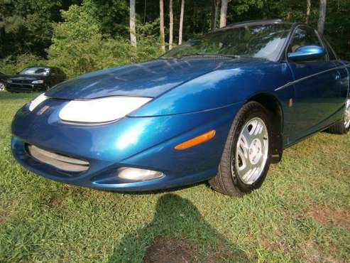 2002 saturn sc 3dr coupe (150K)loaded leather sunroof runsxxxx for sale in Riverdale, GA