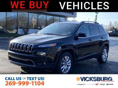 2017 Jeep Cherokee Limited - - by dealer - vehicle for sale in Vicksburg, MI
