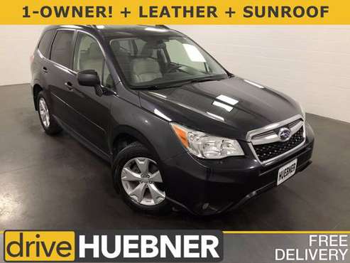 2015 Subaru Forester Dark Gray Metallic Test Drive Today - cars & for sale in Carrollton, OH