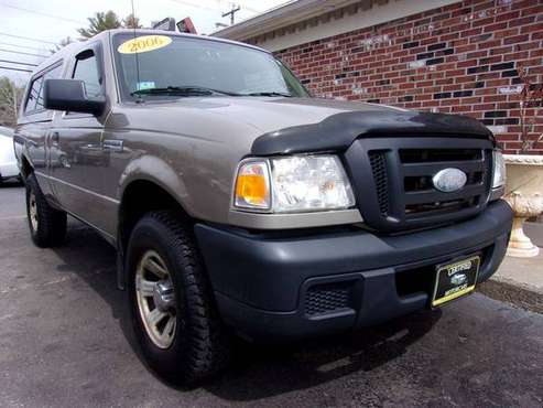 2006 Ford Ranger XL Reg Cab 4x4, 5-Speed Manual, LEER Cap, Very for sale in Franklin, VT