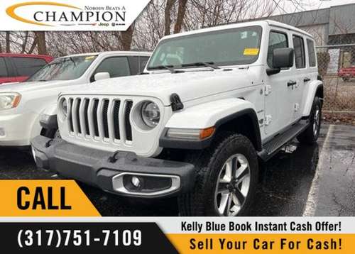 2018 Jeep Wrangler 4WD 4D Sport Utility/SUV Unlimited Sahara for sale in Indianapolis, IN