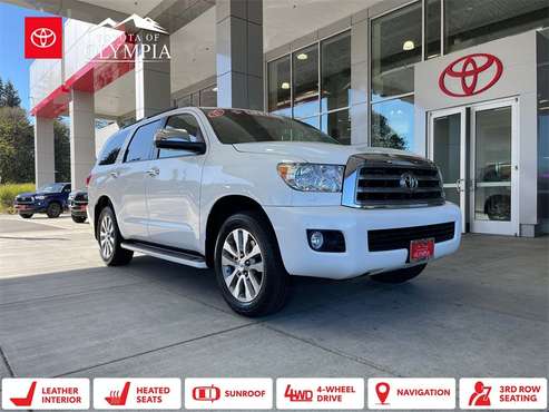 2017 Toyota Sequoia Limited 4WD for sale in Tumwater, WA