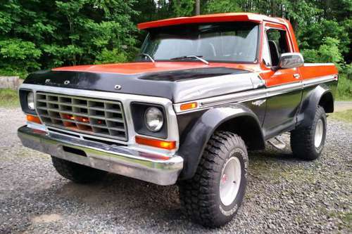 1978 Ford Bronco Half-Cab Truck for sale in Summerhill, PA