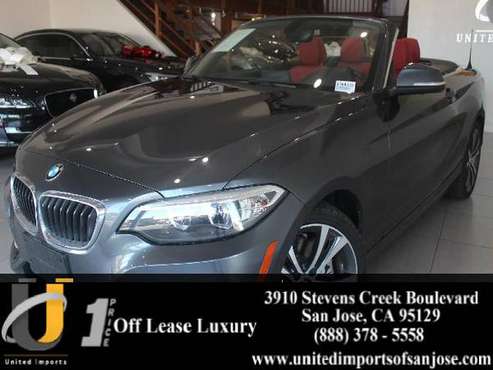 2016 *BMW* *228i* 30k miles Convertible Navi for sale in San Jose, CA