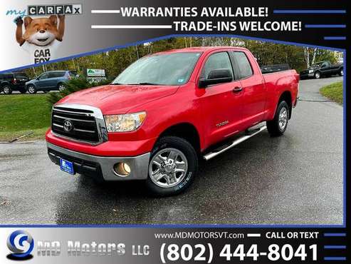 2013 Toyota Tundra Grade 4x4Double 4 x 4 Double 4-x-4-Double Cab for sale in Williston, VT