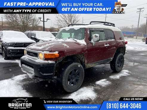 2008 Toyota FJ Cruiser Base 4WD! 4 WD! 4-WD! FOR ONLY 237/mo! for sale in Brighton, MI