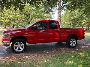 Primarily highway miles 08 Dodge Ram5.7 Hemi 4WD 8cyl - cars &... for sale in Zionsville, IN