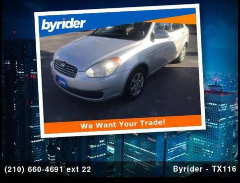 2008 Hyundai Accent - - by dealer - vehicle automotive for sale in LEON VALLEY, TX