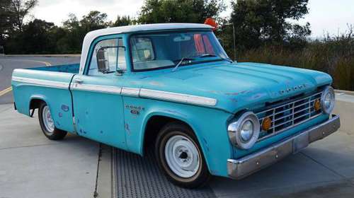 1965 Dodge D100 PATINA! - cars & trucks - by owner - vehicle... for sale in Redwood City, CA