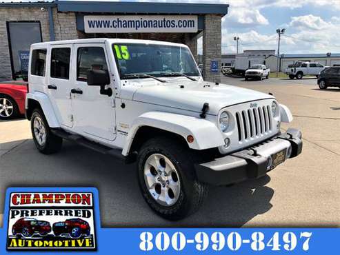 2015 Jeep Wrangler Unlimited 4WD 4dr Sahara for sale in NICHOLASVILLE, KY