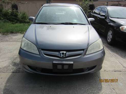 2005 HONDA CIVIC EX for sale in Holly Hill, FL