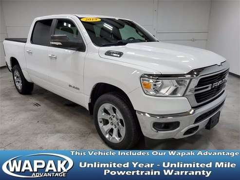 2019 Ram 1500 Big Horn/Lone Star with - - by dealer for sale in Wapakoneta, OH