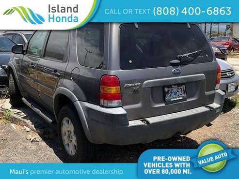 2003 Ford Escape 4dr 103 WB XLT 4WD Sport for sale in Kahului, HI