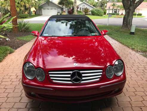 Red Mercedes Convertible for sale in Port Saint Lucie, FL