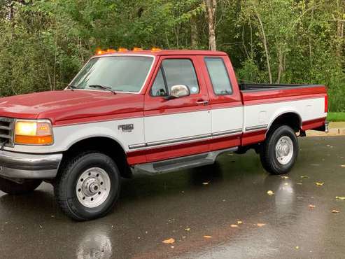 1996 Ford F-250 4x4 Diesel 7.3 Powerstroke low miles 5 speed manual for sale in PUYALLUP, WA