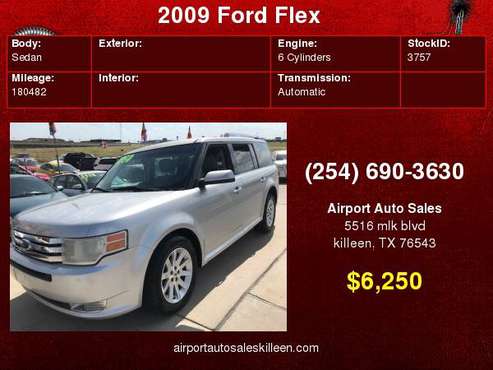 2009 Ford Flex 4dr SEL FWD we buy cars! for sale in Killeen, TX