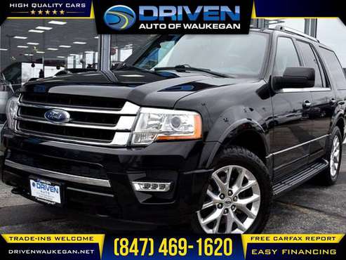 2017 Ford Expedition Limited 4x4 FOR ONLY $428/mo! - cars & trucks -... for sale in WAUKEGAN, IL
