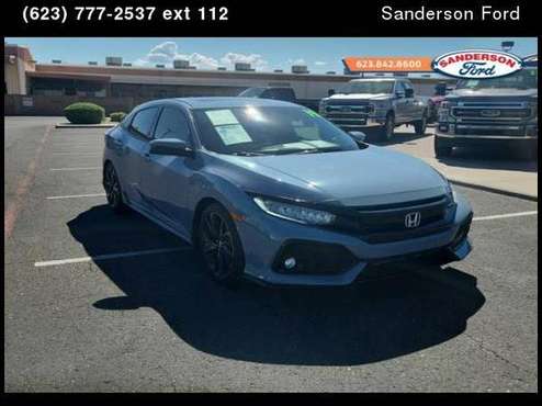 2019 Honda Civic Hatchback Sport Touring Blue - - by for sale in Glendale, AZ