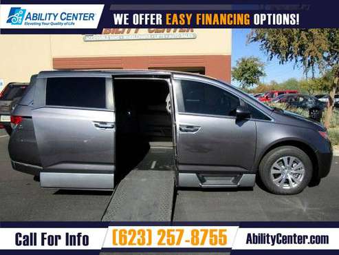 2016 Honda Odyssey $423/mo *Wheelchair Van* *Handicap Van* - cars &... for sale in Goodyear, AZ