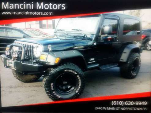 2006 JEEP WRANGLER UNLIM1688ITED 'LJ' - cars & trucks - by dealer -... for sale in Norristown, PA