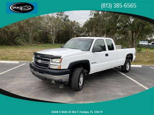 2006 Chevrolet Silverado 2500 HD Extended Cab Work Truck Pickup 4D for sale in TAMPA, FL