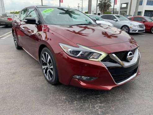 2016 NISSAN MAXIMA RED, CALL ME!! for sale in Hollywood, FL