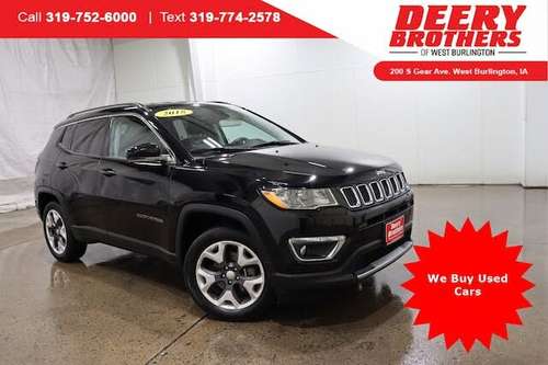 2018 Jeep Compass Limited 4WD for sale in West Burlington, IA