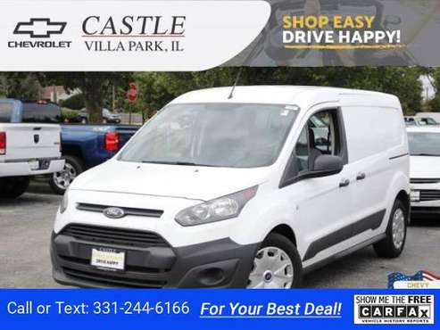 2016 Ford Transit Connect XL hatchback White for sale in Villa Park, IL