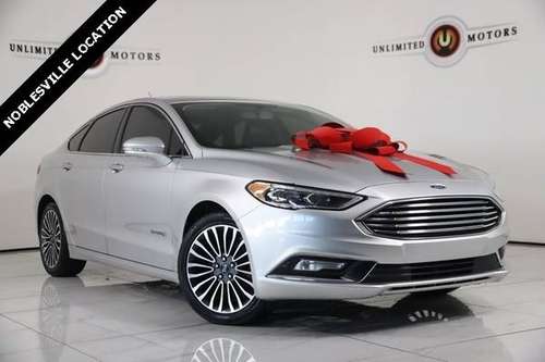 2017 Ford Fusion Hybrid Titanium FWD - - by dealer for sale in NOBLESVILLE, IN