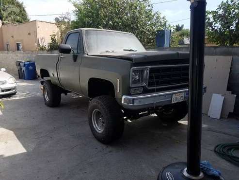 78 GMC 4x4 for sale or trade for sale in INGLEWOOD, CA
