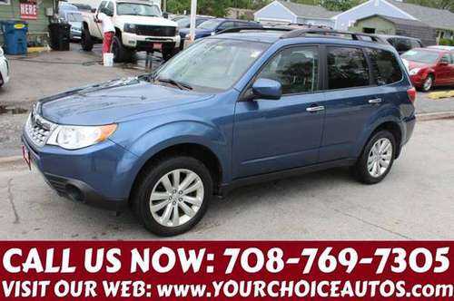 2011 *SUBARU**FORESTER* 62K 1OWNER SUNROOF CD KEYLES GOOD TIRES 722844 for sale in posen, IL
