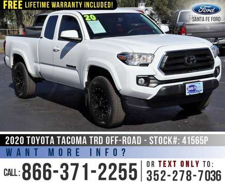 2020 Toyota Tacoma SR5 Bluetooth - Camera - Cruise Control for sale in Alachua, FL