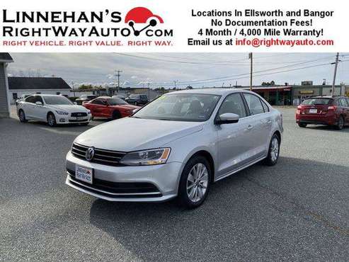 2015 Volkswagen Jetta 1.8T SE w/Connectivity Autocheck Available on... for sale in Bangor, ME