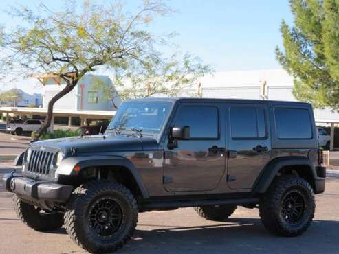 2016 Jeep Wrangler Unlimited HARDTOP 4X4 LIFTED EXTAR - cars & for sale in Phoenix, AZ