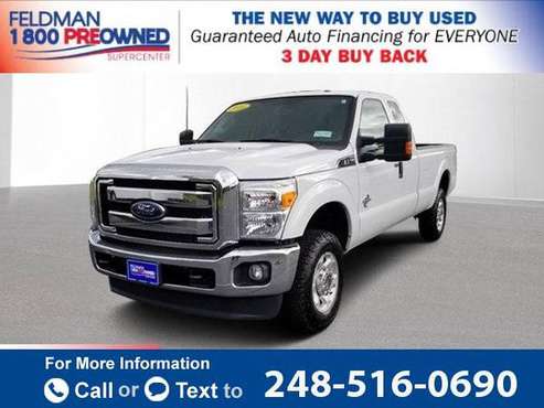 2016 *Ford* *F250SD* XLT pickup Oxford White for sale in Waterford Township, MI