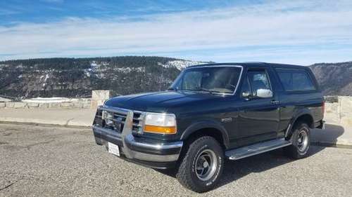 1993 Ford Bronco XLT 4x4 90K Miles Mint Condition for sale in WEST LOS ANGELES, CA